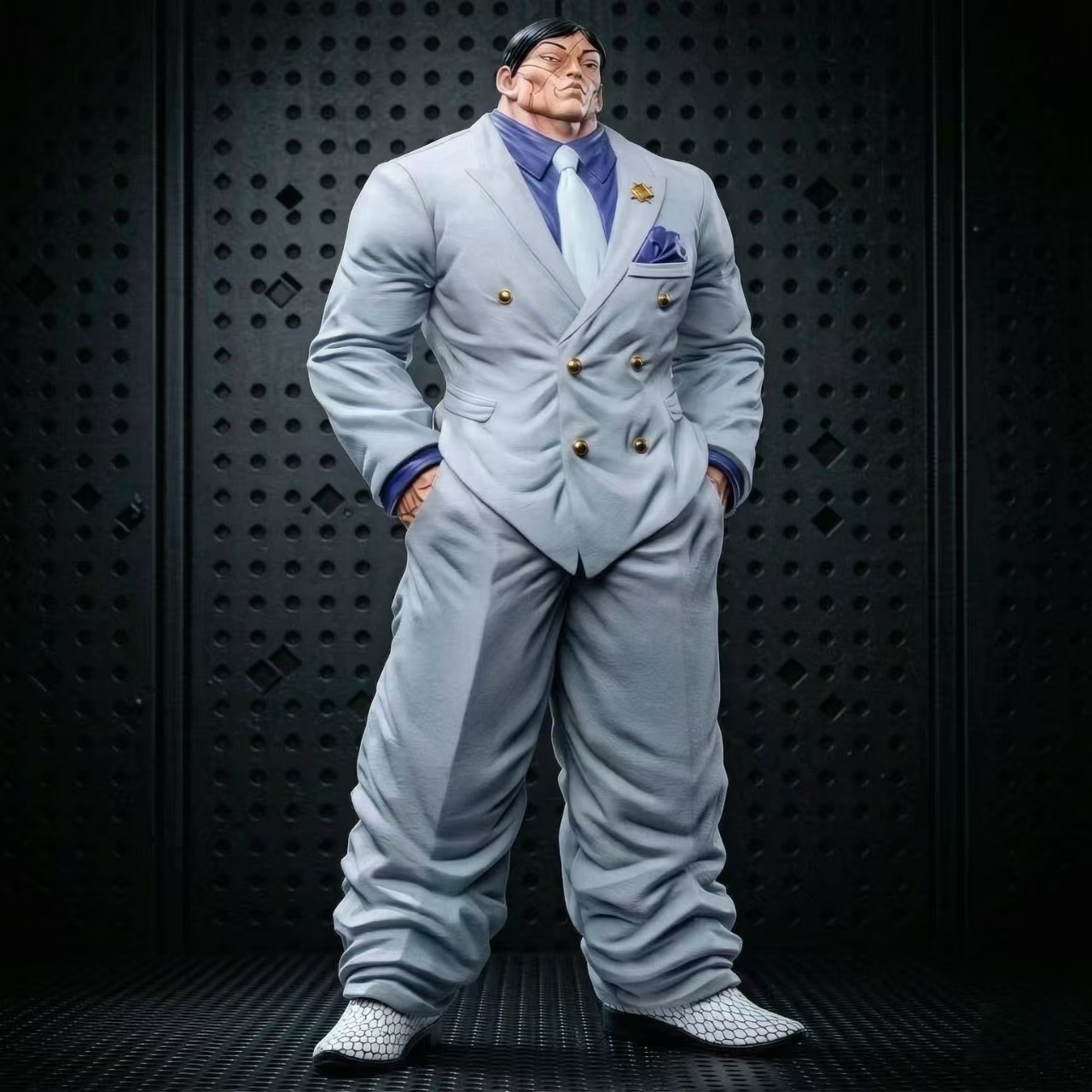 Popular Anime Merchandise - 「バキドウ」の主人公、花山香織のアニメGKモデルフィギュア。流行の玩具、置物、グッズ、卓上装飾、誕生日プレゼント、人気商品。