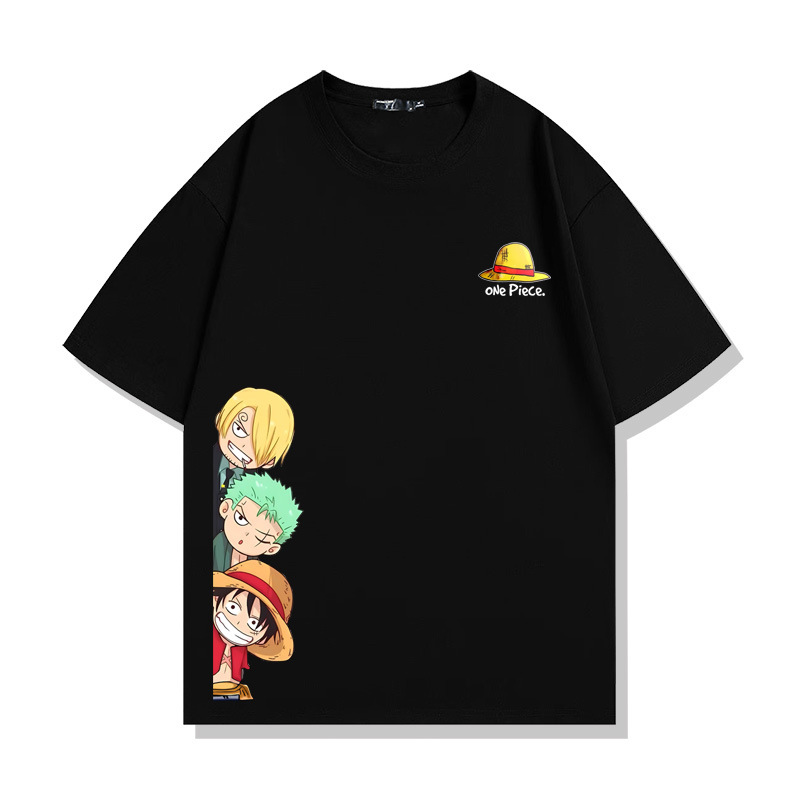 ワンピース麦わら帽子海賊団ユニセックス Tシャツ 2026  - Popular Anime Merchandise のレビューと価格