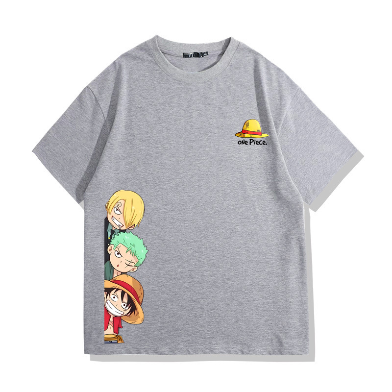 ワンピース麦わら帽子海賊団ユニセックス Tシャツ 2026  - Popular Anime Merchandise のレビューと価格