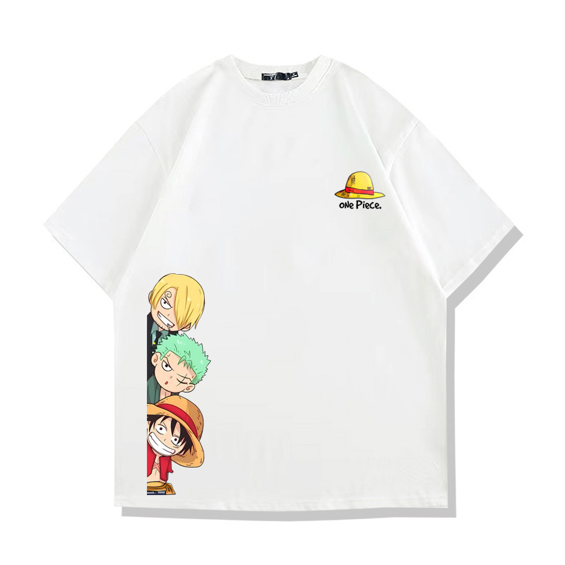 ワンピース麦わら帽子海賊団ユニセックス Tシャツ 2026  - Popular Anime Merchandise のレビューと価格